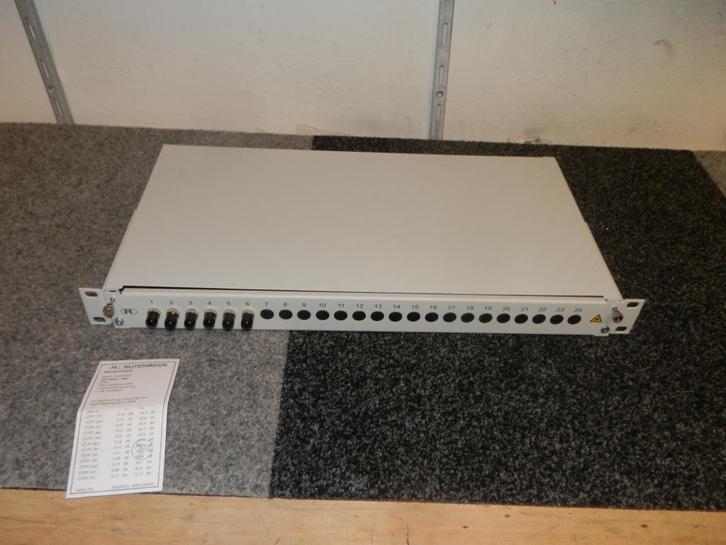 Rutenbeck glasvezel lasbox, Verzamelen, Elektronische Apparatuur, Overige typen, Ophalen of Verzenden