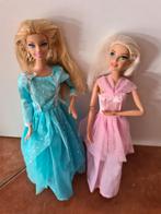 twee prachtige Barbie poppen met mooie prinsessen jurken, Ophalen of Verzenden, Zo goed als nieuw, Barbie