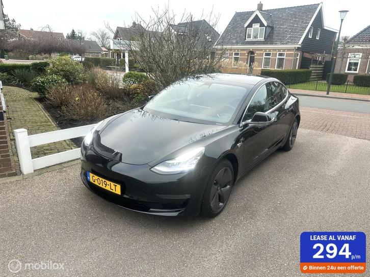 Tesla Model 3 Long Range AWD 75 kWh PANORAMADAK CAMERA LEDER, Auto's, Tesla, Bedrijf, Te koop, Model 3, 4x4, ABS, Adaptive Cruise Control