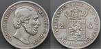 Rijksdaalder 1854 - 2 1/2 gulden 1854 Willem 3, Postzegels en Munten, Munten | Nederland, Koning Willem III, Verzenden, Zilver