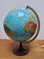 Wereldbol Scan-Globe Denemarken 1978, Huis en Inrichting, Woonaccessoires | Wereldbollen, Ophalen of Verzenden, Verlicht, Zo goed als nieuw