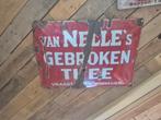 Oud emaille reclame bord, Ophalen, Zo goed als nieuw, Reclamebord