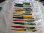 Floty pennen 13 verschillende, Overige merken, Balpen, Met reclame, Zo goed als nieuw