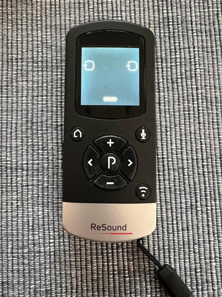 ReSound Unite RC 2 afstandsbediening voor 2 gehoorapparaten, Audio, Tv en Foto, Afstandsbedieningen, Zo goed als nieuw, Origineel
