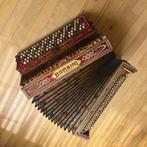 Accordeon - Borsini Italia, Gebruikt, Overige formaten, Toetsaccordeon, Met riemen