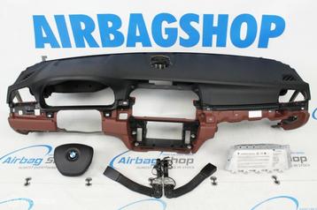 Airbag set Dashboard zwart bruin BMW 5 serie F10 beschikbaar voor biedingen