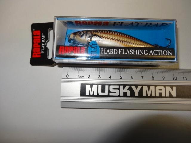 Kunstaas: Rapala Flat Rap 8 (FLR-8) Pluggen, Watersport en Boten, Hengelsport | Roofvissen, Nieuw, Overige typen, Verzenden