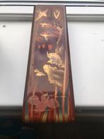 Lakdoos met vogel motief, evt. voor bestek, antiek, vintage, Ophalen of Verzenden
