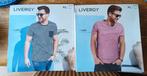 Set 2 T-shirts XL 46 / 48 nieuw in verpakking, Kleding | Heren, T-shirts, Ophalen of Verzenden, Nieuw, Maat 56/58 (XL), Blauw