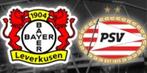 2x tickets los boven Bayer 04 Leverkusen - PSV, Tickets en Kaartjes, Twee personen
