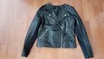 zwart biker jack dames maat M, Maat 38/40 (M), Ophalen of Verzenden, Zwart