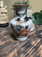 Chinese craquelé porselein vaas chinees aziatisch vaasje, Verburgt Vintage, Overige kleuren, Aardewerk of Porselein, Ophalen of Verzenden