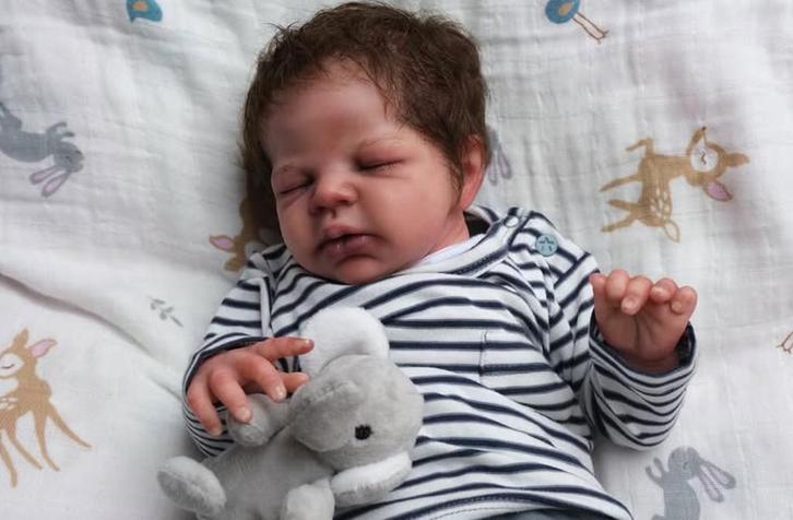 Rebornpop reborn rebornbaby doll dolls poppen realistisch, Verzamelen, Poppen, Nieuw, Pop, Levensecht of Reborn, Ophalen of Verzenden