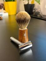 Mühle R89 scheermes Chroom, scheerkwast en mesjes, Sieraden, Tassen en Uiterlijk, Uiterlijk | Gezichtsverzorging, Ophalen of Verzenden