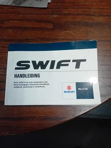 Handleiding instructieboekje voor een Suzuki Swift beschikbaar voor biedingen