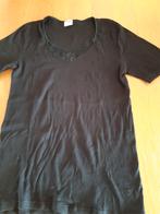 Zgan Queentex Camisole/Ondershirt met kant mt 48, Kleding | Dames, Ondergoed en Lingerie, Ophalen of Verzenden, Zwart