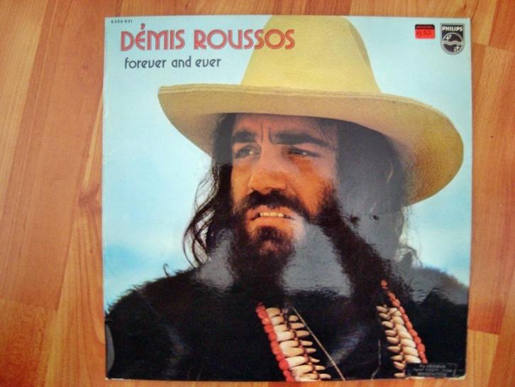 LP*DEMIS ROUSSOS- FOREVER AND EVER, Cd's en Dvd's, Vinyl | Pop, Gebruikt, 1960 tot 1980, Ophalen of Verzenden