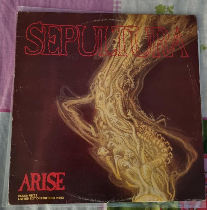 Sepultura  - limited edition Rock in Rio .12" inch, Cd's en Dvd's, Vinyl | Hardrock en Metal, Zo goed als nieuw, Verzenden