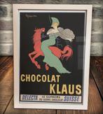 Leonetto Cappiello Chocolat Klaus Art Deco Affiche Poster in, Antiek en Kunst, Ophalen of Verzenden