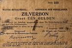 1 Gulden 1914 Zilverbon, Verzenden