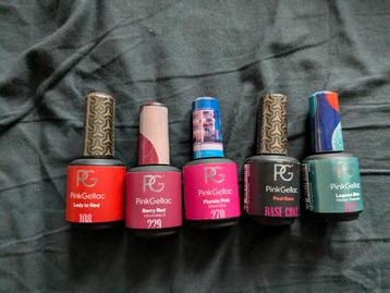 Pinkgellac nagellak kleurtjes beschikbaar voor biedingen