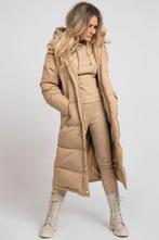 Nikkie Abby puffer jas 34 valt groter nougat, Kleding | Dames, Jassen | Winter, Gedragen, Beige, Nikkie, Ophalen of Verzenden