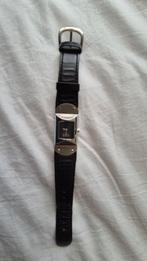 D&G Time Horloge - Zwart Leer, Zilverkleurig, Sieraden, Tassen en Uiterlijk, Horloges | Heren, Overige merken, Leer, Staal, Polshorloge