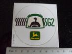 sticker john deere traktoren SG2 logo vintage, Verzamelen, Stickers, Merk, Zo goed als nieuw, Verzenden