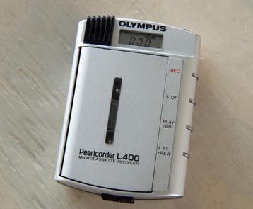 Olympus Pearlcorder L400 Microcassette Recorder. beschikbaar voor biedingen