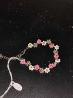Handgemaakte Bloemenarmband - Uniek en Verfijnd!, Ophalen of Verzenden, Nieuw, Roze