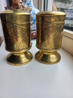 Zware antieke Javaanse deksel potten., Ophalen of Verzenden