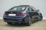 BMW 3 Serie Sedan 320e High Executive M Sportpakket 19'' / S, Gebruikt, 4 cilinders, Blauw, 1740 kg