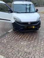 Fiat Doblo cargo maxi, Auto's, Bestelauto's, Stof, Wit, Origineel Nederlands, USB