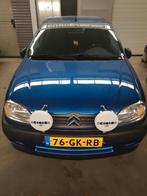 Citroën Saxo 1.4 I 2001 Blauw "Rally", Auto's, Voorwielaandrijving, 455 kg, Zwart, 4 cilinders