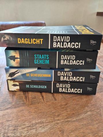 David Baldacci Thrillers - 4 Boeken beschikbaar voor biedingen