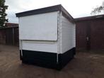 evenementen kiosk chalet, Ophalen, Gebruikt