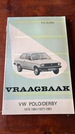 Te Koop Vraagbaak VW Polo/Derby Bj 1975-1981 1977-1981, Auto diversen, Handleidingen en Instructieboekjes, Ophalen of Verzenden