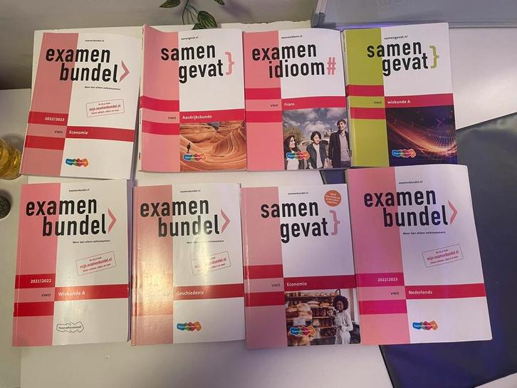 Samengevat en examenbundel vwo, Boeken, Schoolboeken, Zo goed als nieuw, Economie, VWO, Ophalen of Verzenden