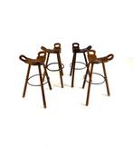 4x vintage Marbella barkruk, Conoform ‘60, Huis en Inrichting, Barkrukken, Met voetsteun, 60 tot 90 cm, Ophalen of Verzenden, Zo goed als nieuw