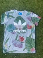 Adidas uniek  grijs shirt met bloemen izgs maat 36, Kleding | Dames, Grijs, Ophalen of Verzenden, Zo goed als nieuw, Maat 36 (S)