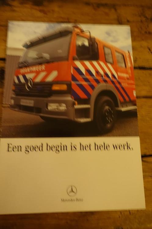 Mercedes Benz Atego trucks, Boeken, Auto's | Folders en Tijdschriften, Nieuw, Mercedes, Ophalen of Verzenden