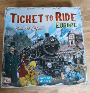 Ticket to Ride Europe  beschikbaar voor biedingen