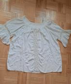 Boho blouse , wit met kant, mt xl., Ophalen of Verzenden, Zo goed als nieuw, Wit, Blouse of Tuniek