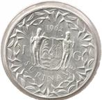 Suriname 1 gulden 1962 zilver