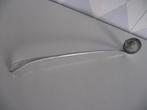 vintage lang opscheplepel met tuit 30 cm aluminium bowllepel, Ophalen of Verzenden