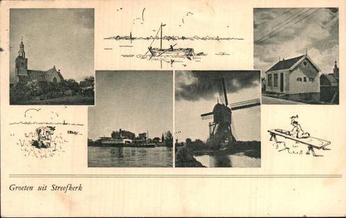 streefkerk, Verzamelen, Ansichtkaarten | Nederland, Gelopen, Zuid-Holland, Voor 1920, Verzenden