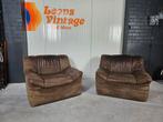 Vintage fauteuil Musterring, prijs per stuk, Ophalen, Gebruikt, 75 tot 100 cm, Leer