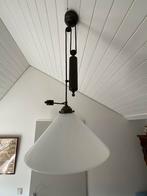 Antieke hanglamp, in hoogte verstelbaar, Huis en Inrichting, Lampen | Hanglampen, Ophalen of Verzenden, Zo goed als nieuw, 75 cm of meer