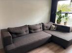 Bruine lounge hoekbank. 3mtr breed x 1.80mtr diep Niet kapot, Huis en Inrichting, Ophalen, Gebruikt, Stof, Relax