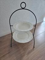 Nieuwe Stalen Etagère met Aardewerk Borden, Ophalen, Nieuw